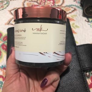 Brand new Manna Kadar Champagne Charcoal Scrub